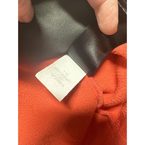 The North Face Fleece Jacket 1/4 Zip Orange Women's L Pullover Lightweight - Picture 7 of 8